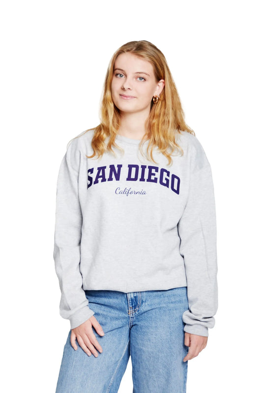 San Diego sweatshirt grå